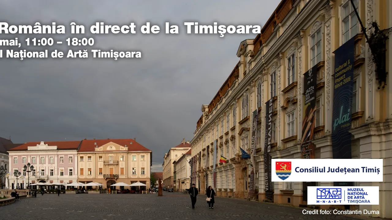 RFI România transmite în direct de la Timişoara