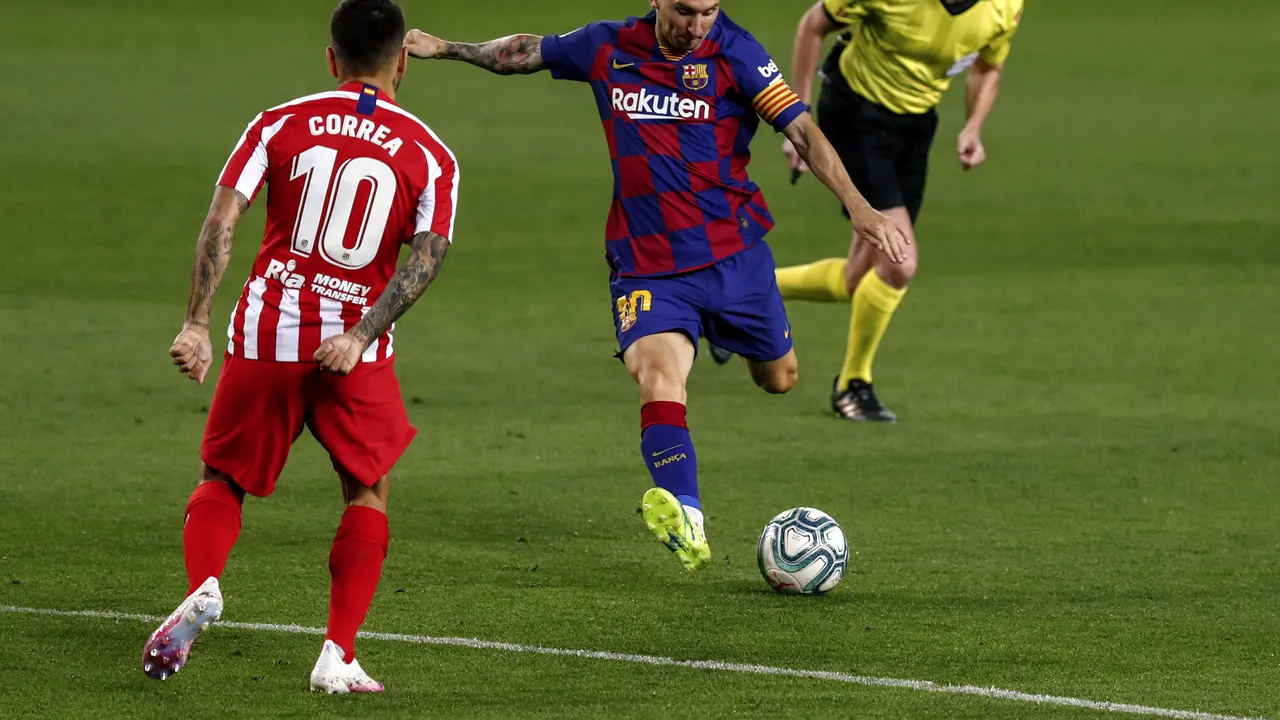 Barcelona, tot mai departe de titlu în Spania. 2-2 cu Atletico pe propriul teren după un meci cu 4 penalty-uri