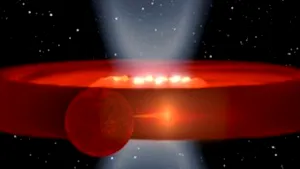 O super-Jupiter, înghiţită de o gaură neagră, descoperită de savanţii elveţieni