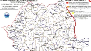 Maximum Flood Alert On Prut River In E Romania Extended Until Friday
