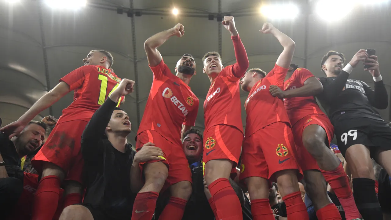 FCSB e noua campioană a României la fotbal masculin