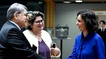 Ministrul de Externe Emil Hurezeanu, întâlnire cu comisarul european pentru Extindere, Marta Kos