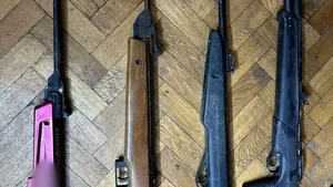 Arme deținute ilegal, ridicate în urma unor percheziții în Teleorman