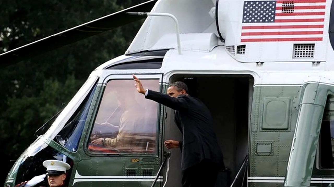 Un avion interceptat în apropierea elicopterului lui Obama transporta marijuana