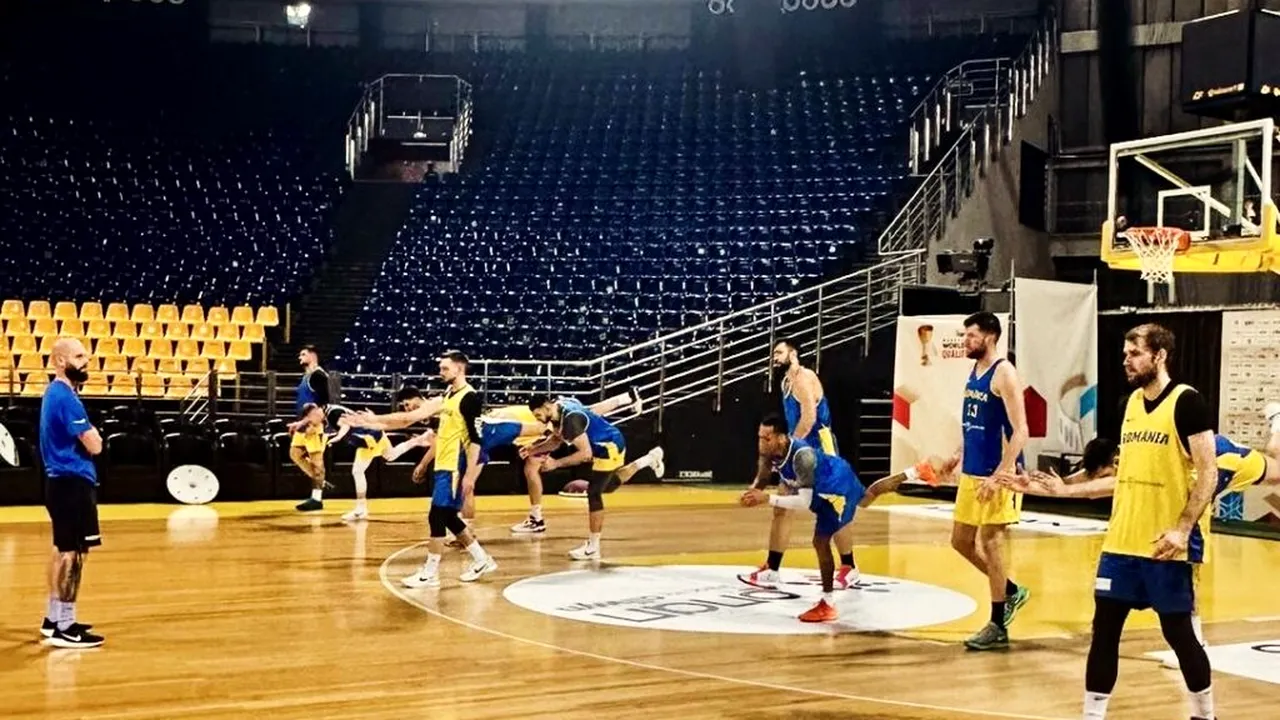 Naționala de baschet masculin a României debutează joi în calificările FIBA World Cup 2027