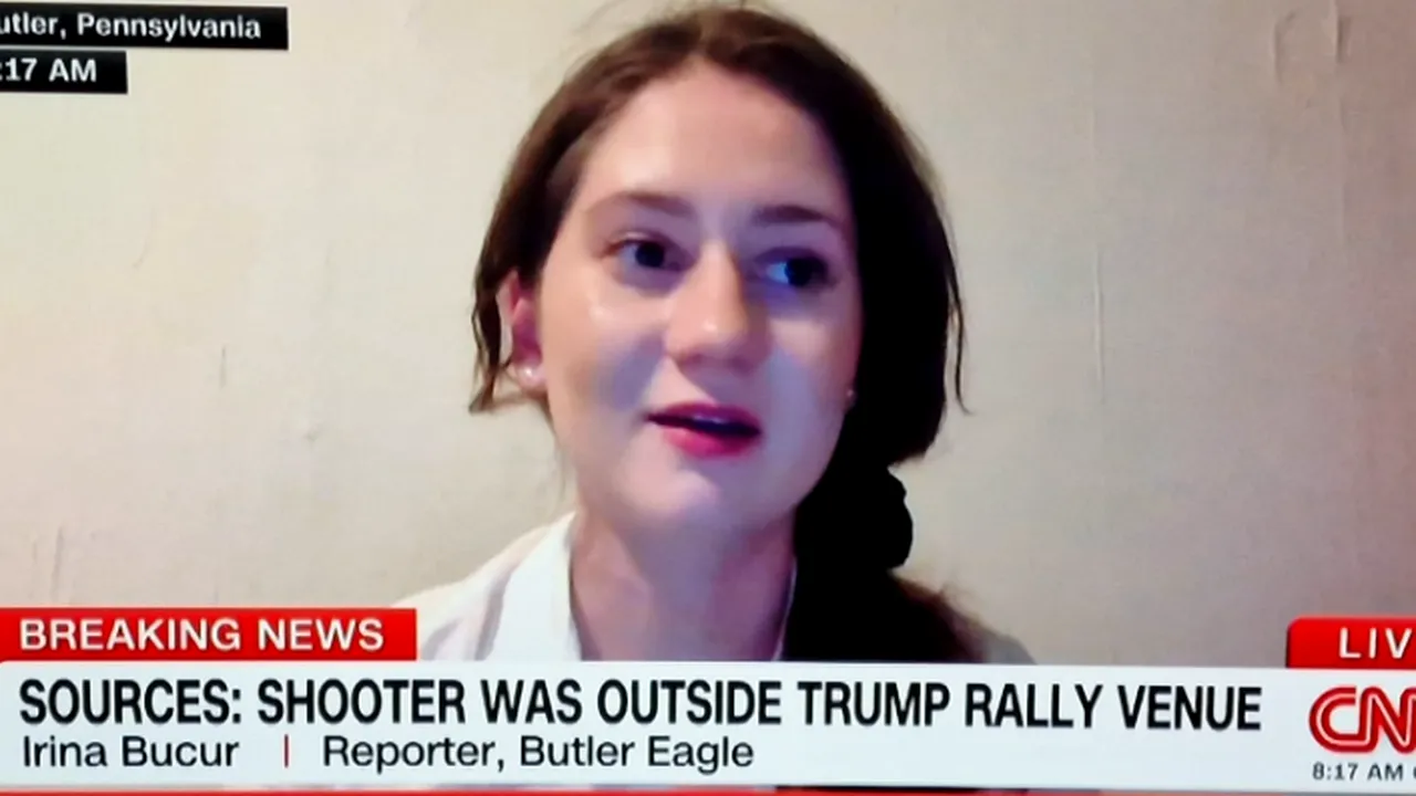O româncă a asistat la mitingul în care a fost împuşcat Trump, apoi a povestit totul la CNN