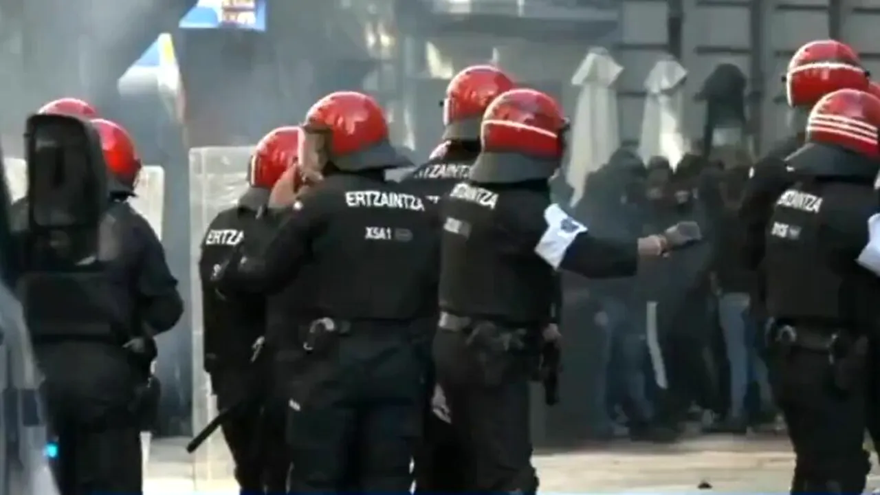 De Ziua Națională a Spaniei, protestul împotriva fostului dictator Franco s-a lăsat cu arestări