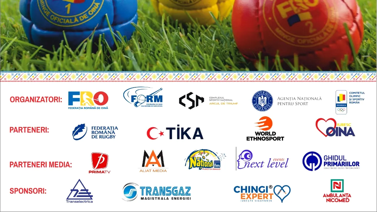 Cupa Unirii la Oină promite un spectacol total pe Stadionul Arcul de Triumf

