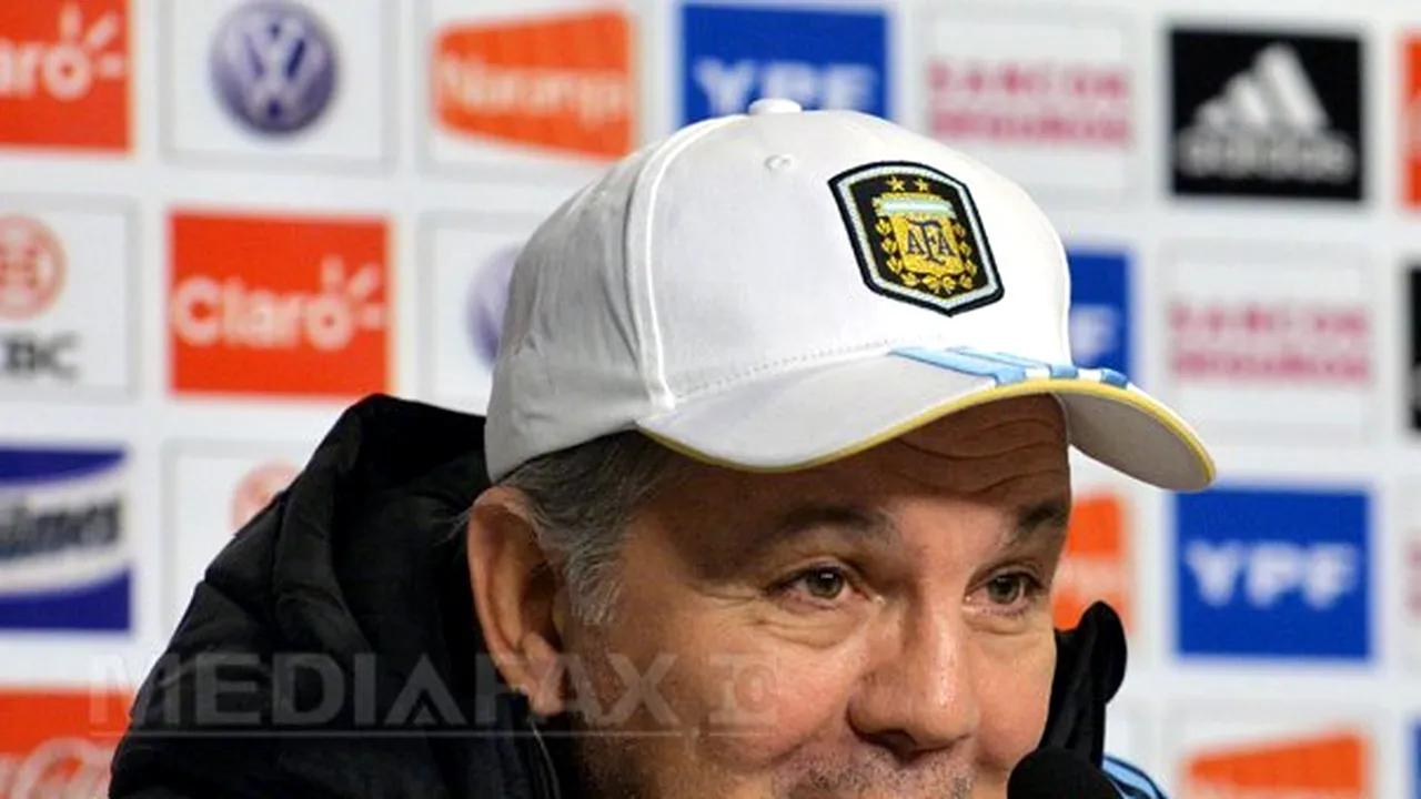 Selecţionerul Argentinei, Alejandro Sabella, nu îşi va prelungi contractul