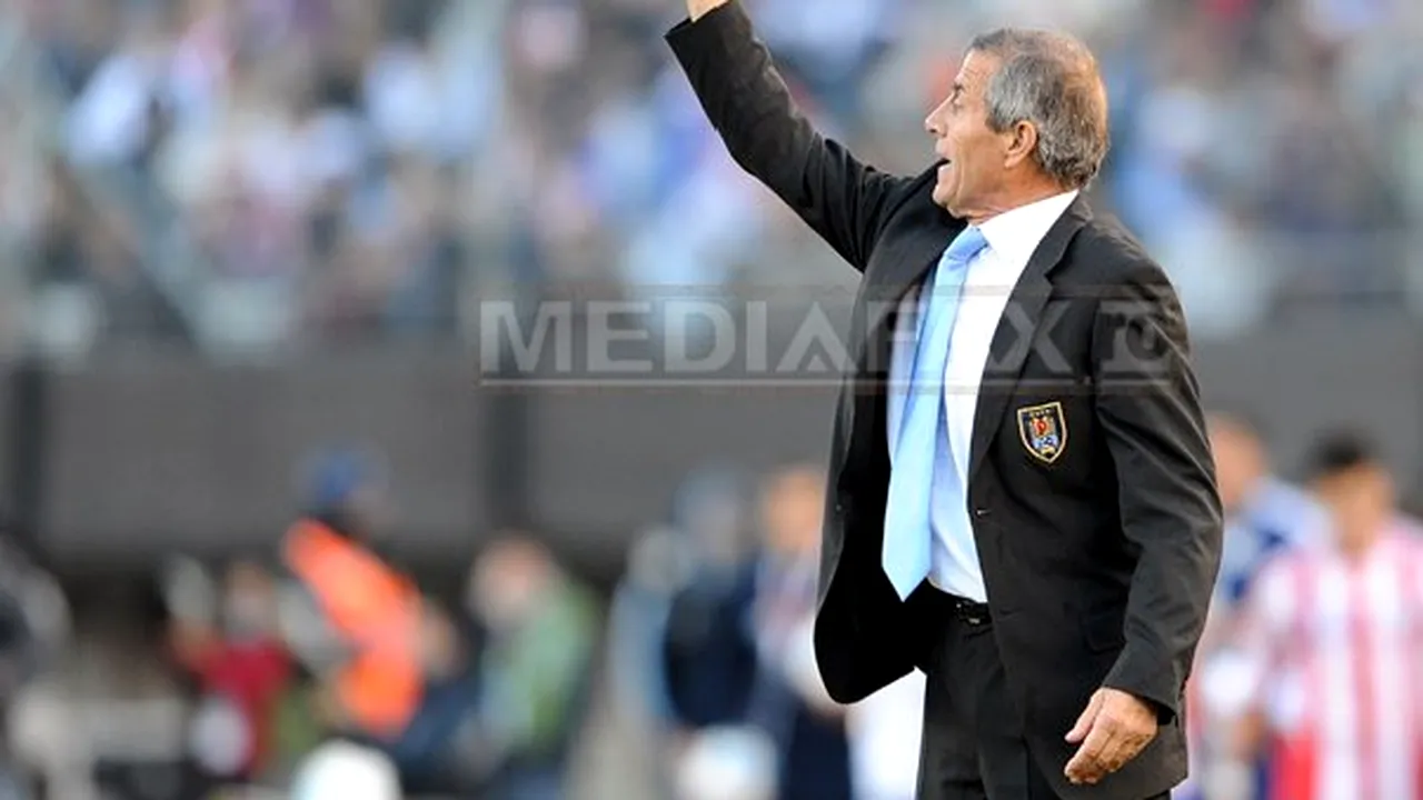 Oscar Washington Tabarez: Mă aştept la un joc echilibrat, România are jucători buni