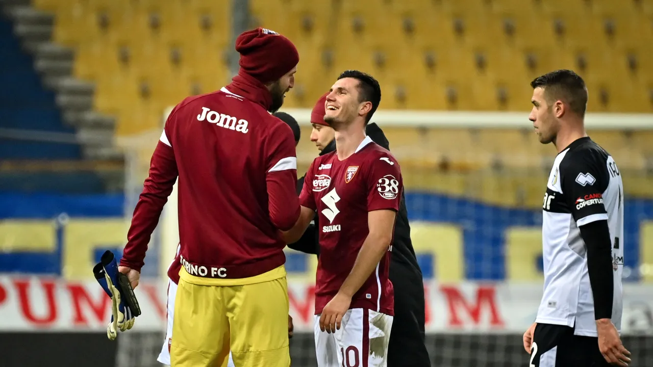 Ex-craioveanul Valentin Mihăilă a debutat la Parma. Românul nu a putut schimba soarta partidei pierdute în faţa lui Torino
