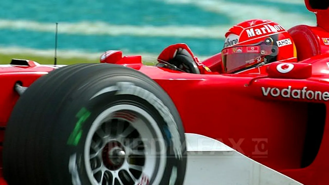 Monopostul Ferrari condus de Schumacher, vândut cu 177.000 de euro la licitaţie