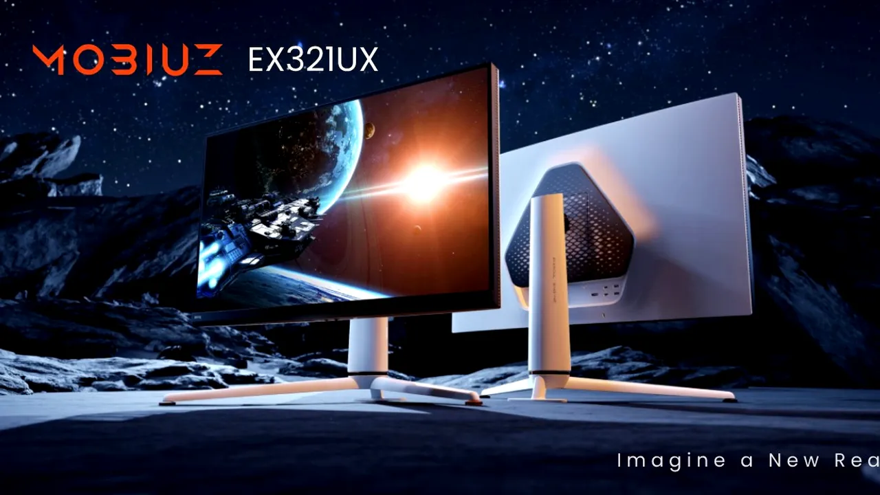 Benq anunţă noul monitor MOBIUZ EX321UX cu tehnologie Mini LED