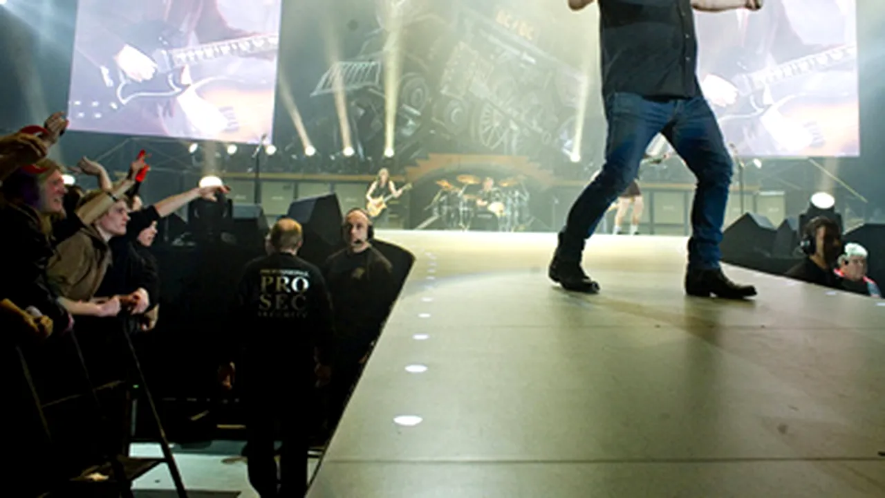 AC/DC concertează în România