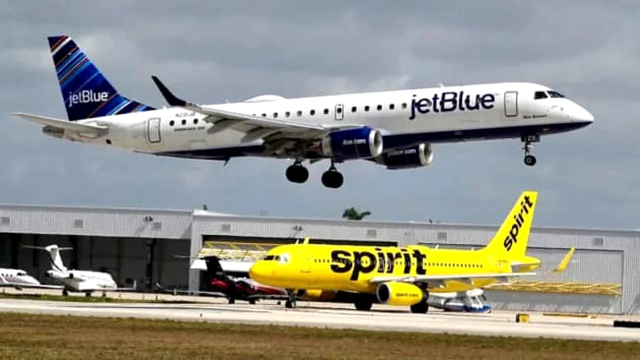JetBlue achiziţionează Spirit Airlines pentru 7,6 miliarde de dolari