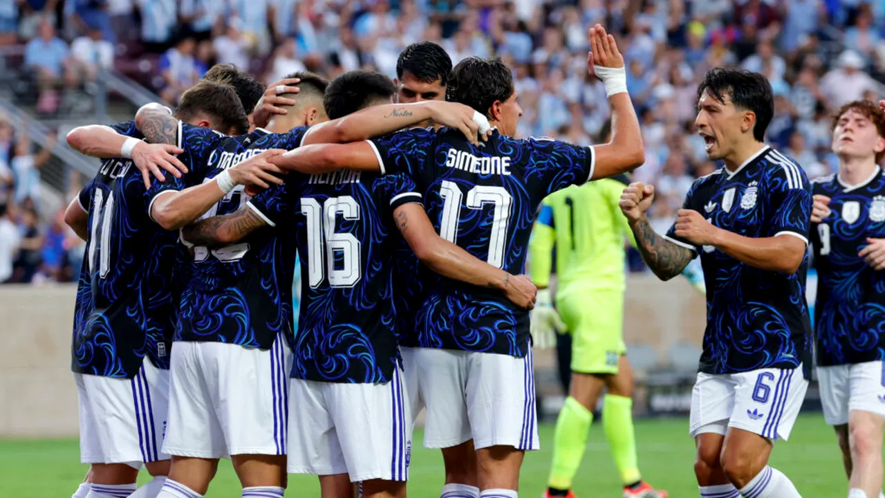 Argentina începe era post-Messi cu o victorie categorică. Primele indicii despre viitorul număr 10