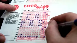 Premiul de peste 7,2 milioane de euro la Loto 6/49 a fost câştigat duminică seară