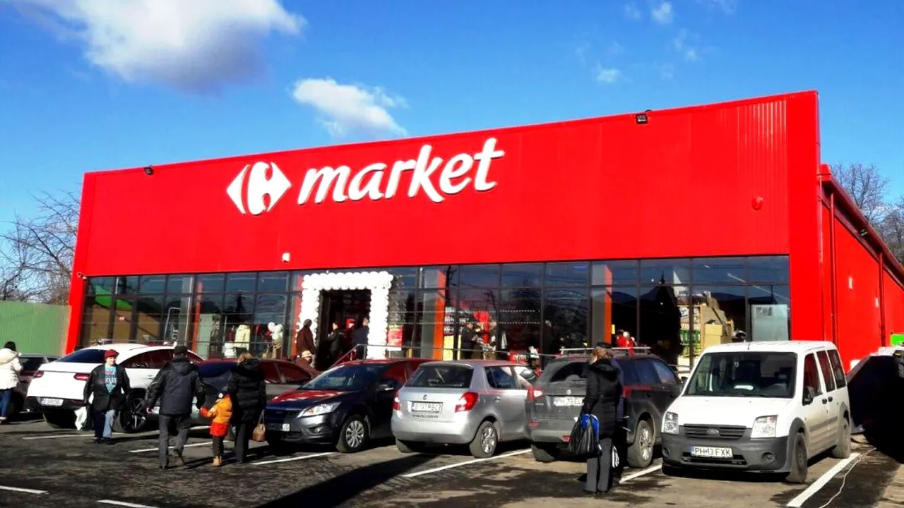 Două supermarketuri Carrefour, cu propunere de închidere