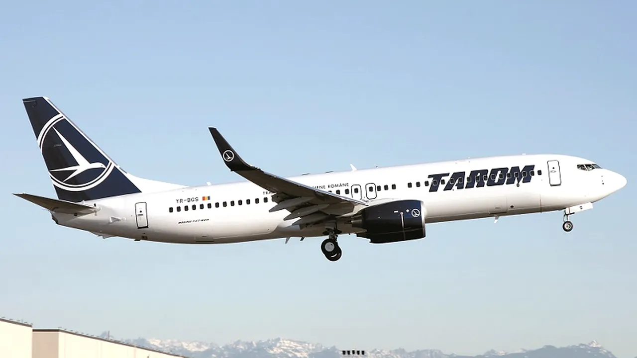 Haosul de la Tarom: Un avion a decolat cu întârziere de patru ore din Cluj Napoca, cu destinaţia Bucureşti