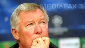 Alex Ferguson a fost amendat de UEFA cu 10.000 de euro