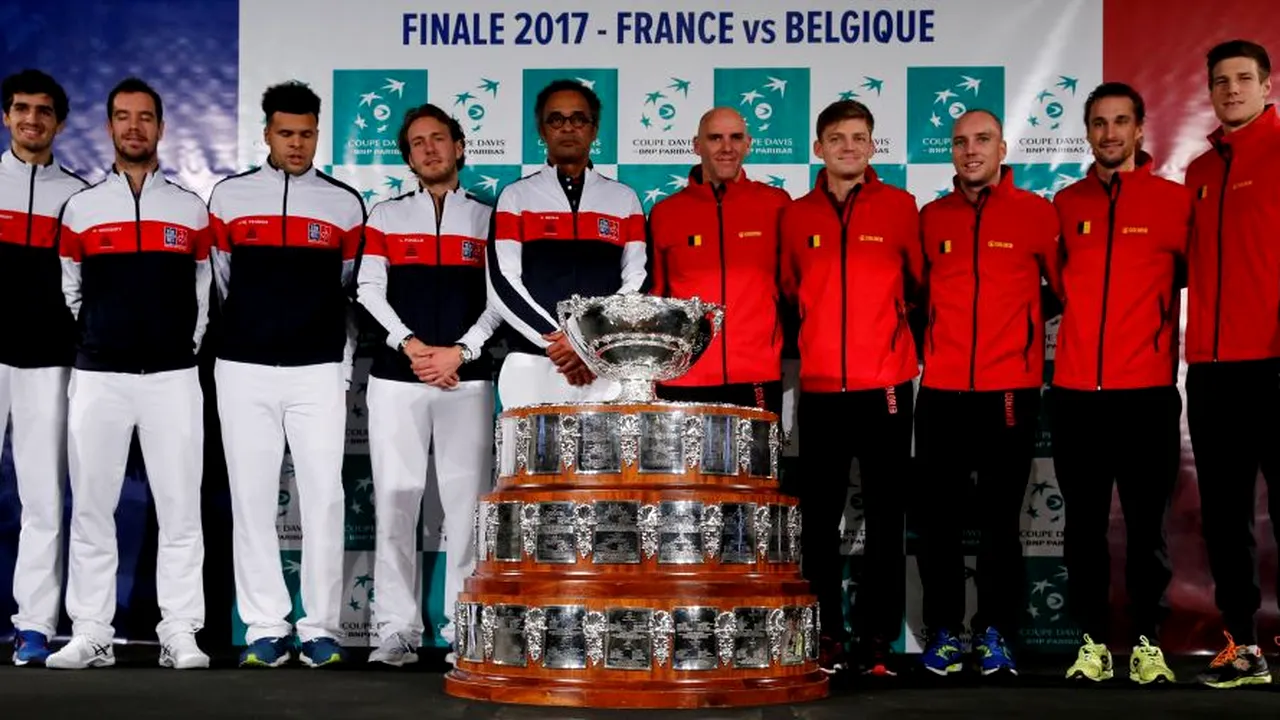 Franţa a câştigat Cupa Davis pentru a zecea oară în istorie, după 3-2 în finala cu Belgia