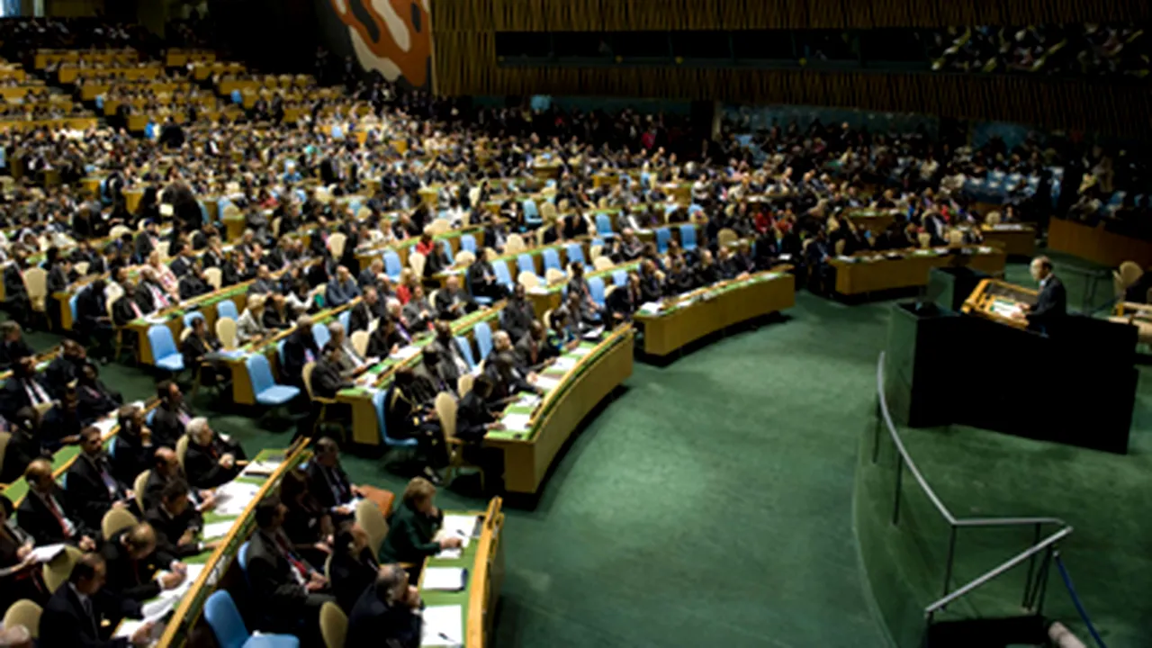 Ban Ki-moon deschide Adunarea Generală a ONU printr-un apel la unitate