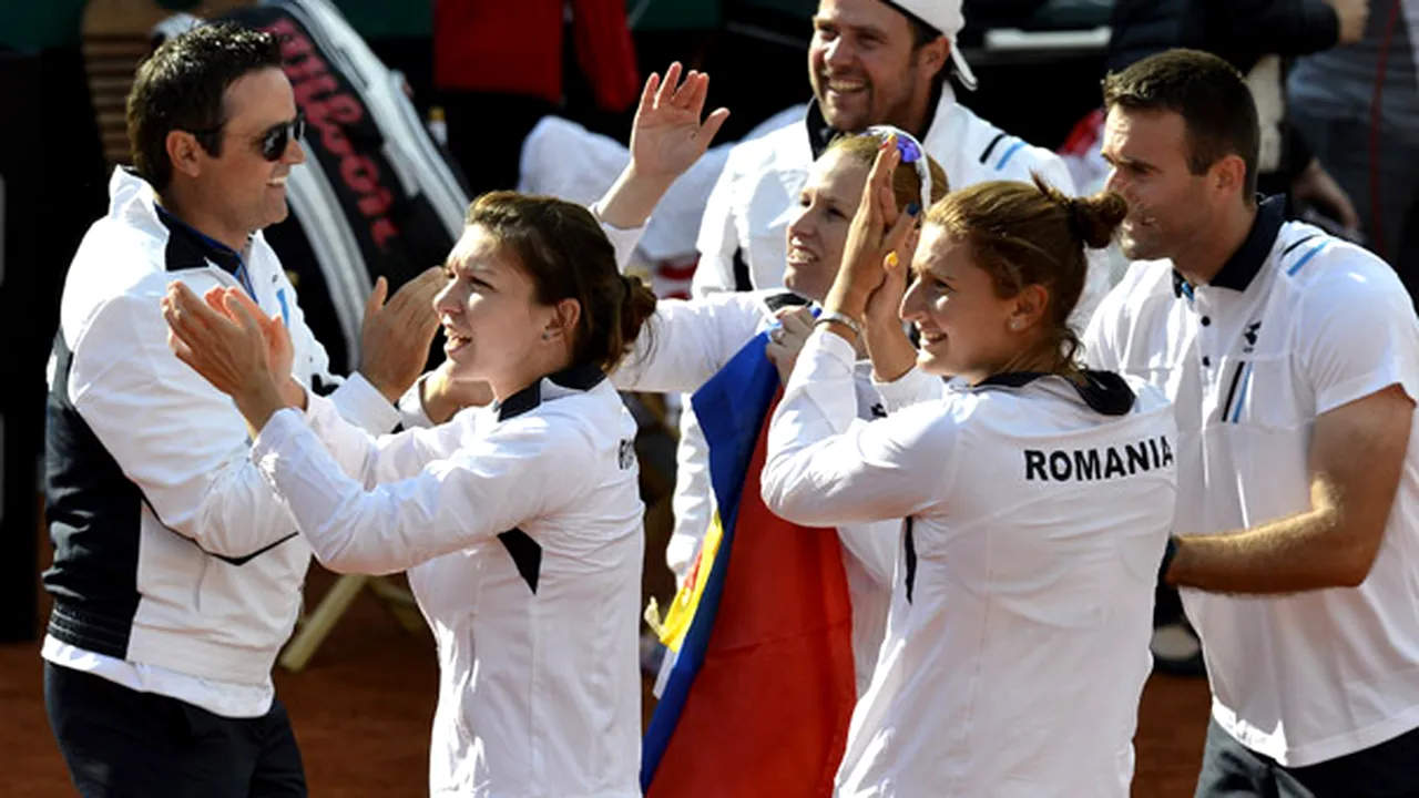FedCup: România va întâlni una dintre echipele Slovaciei, Argentinei, Spaniei şi Elveţiei
