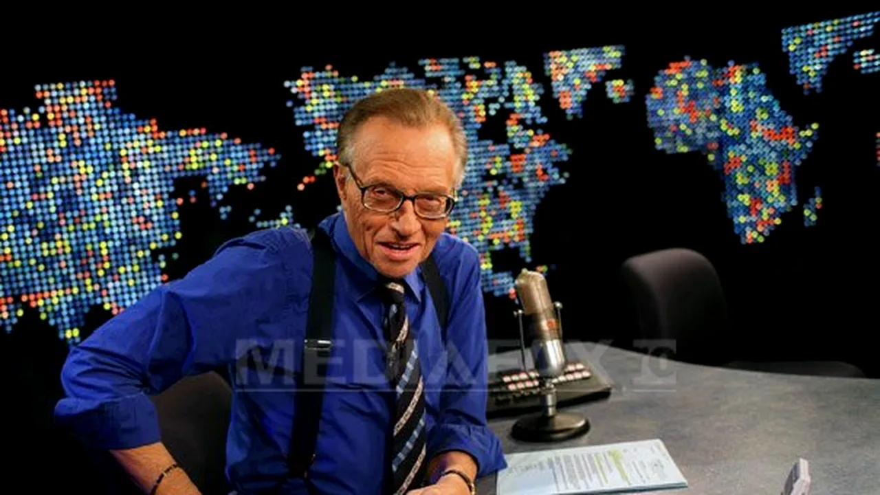 Larry King, înlocuit la CNN de Piers Morgan