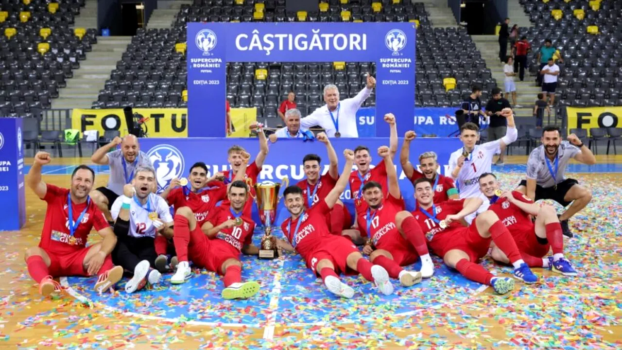 Futsal: Supercupa României se joacă în 26 august la Sfântu Gheorghe