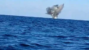 Dronă maritimă, neutralizată de scafandri în Marea Neagră