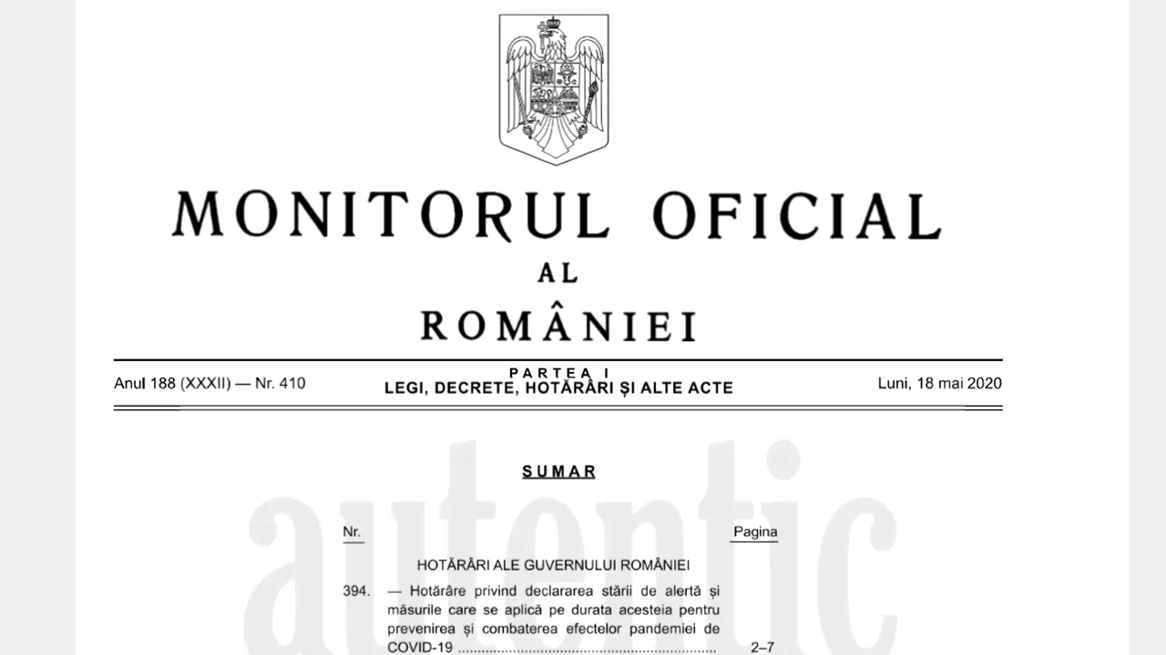 „Starea de alertă maximă