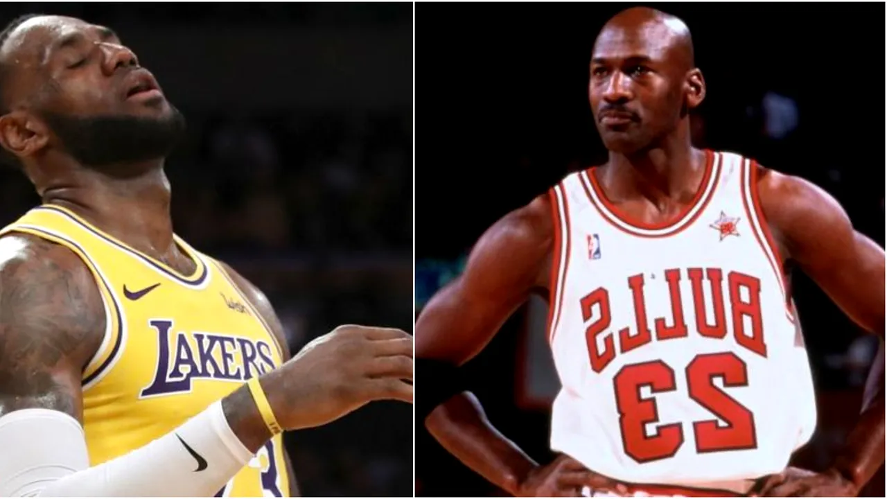 Momentul spectaculos în care LeBron James îl detronează pe „Air Jordan” în cel mai select top din istoric din NBA | VIDEO