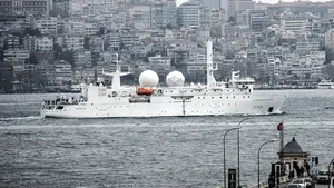 O navă militară franceză va ajunge în Marea Neagră peste câteva zile