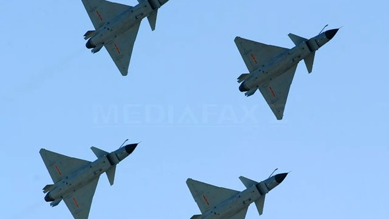 China efectuează manevre aeriene de amploare