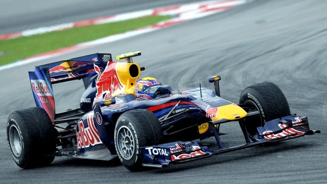 Mark Webber, primul pe grila de start a Marelui Premiu al Malaysiei