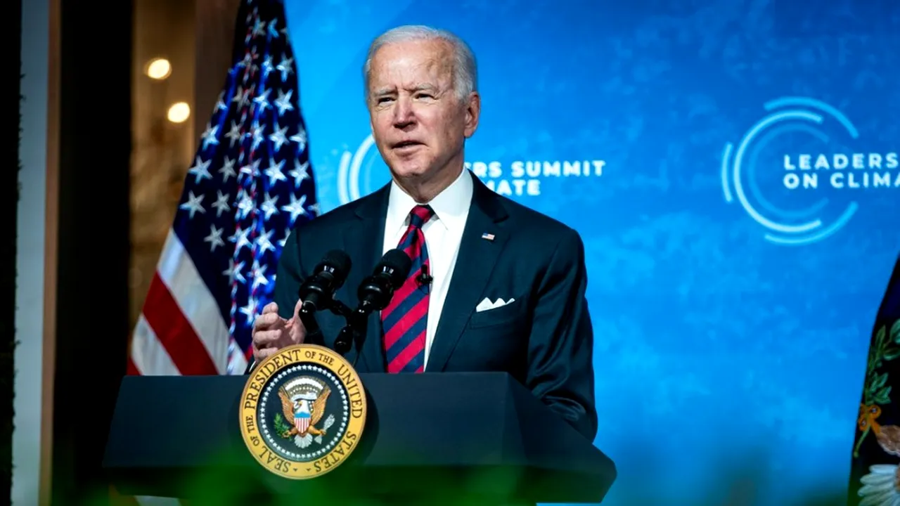 Joe Biden vrea reducerea emisiilor poluante în SUA cu 52% până în 2030 