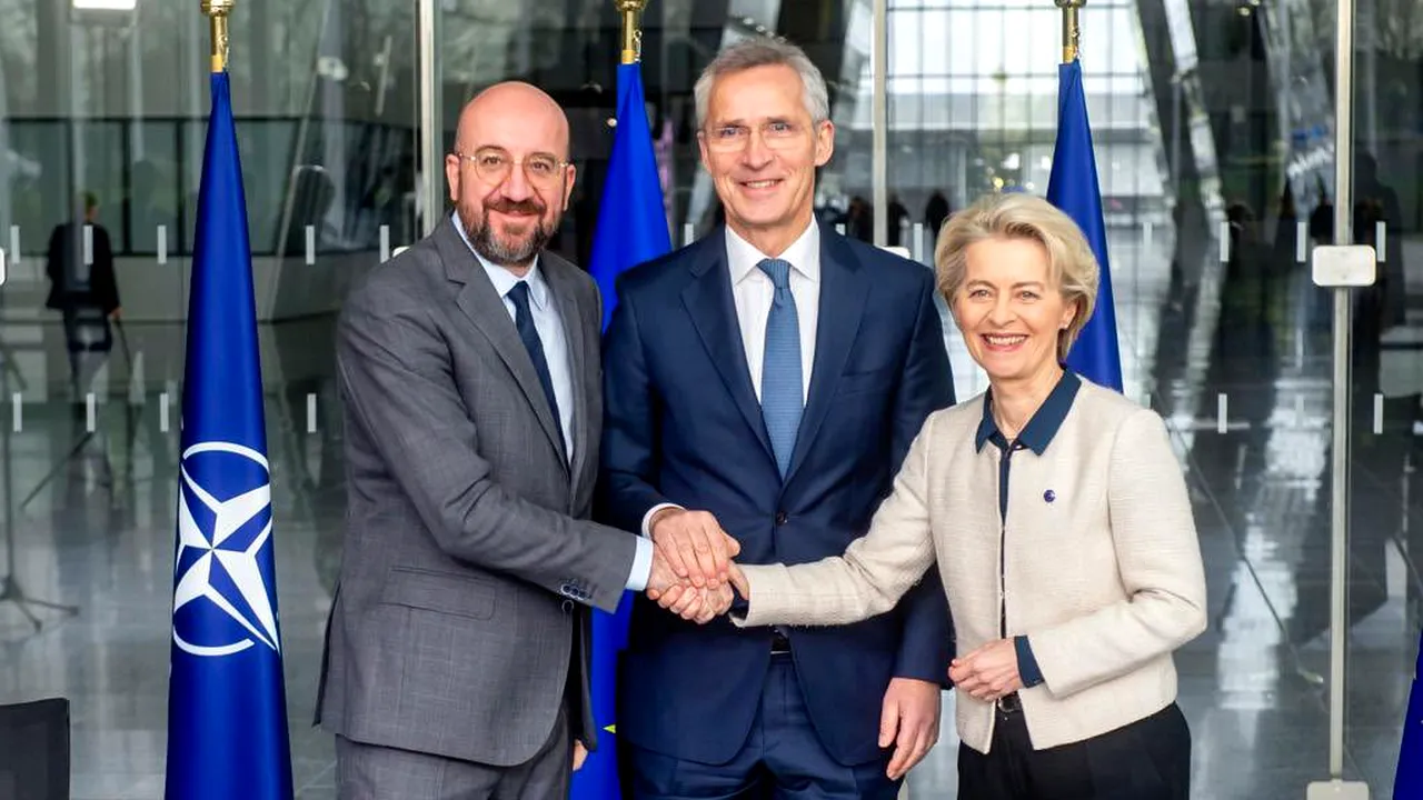 NATO şi UE condamnă invazia în Ucraina şi vor să contracareze riscurile generate de Rusia şi China