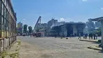 Incendiu puternic la Autobaza STB Ferentari din București. Zece autospeciale de pompieri intervin