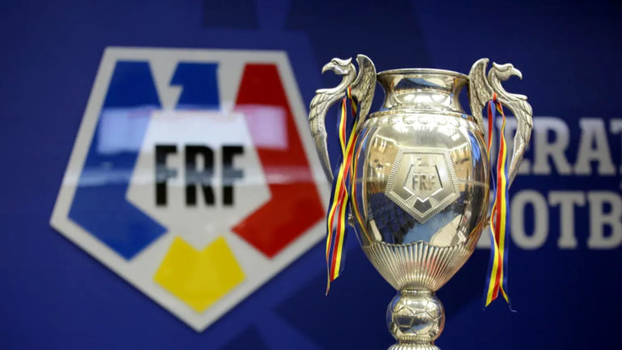 Tragerea la sorţi pentru play-off-ul Cupei României programată pe vineri