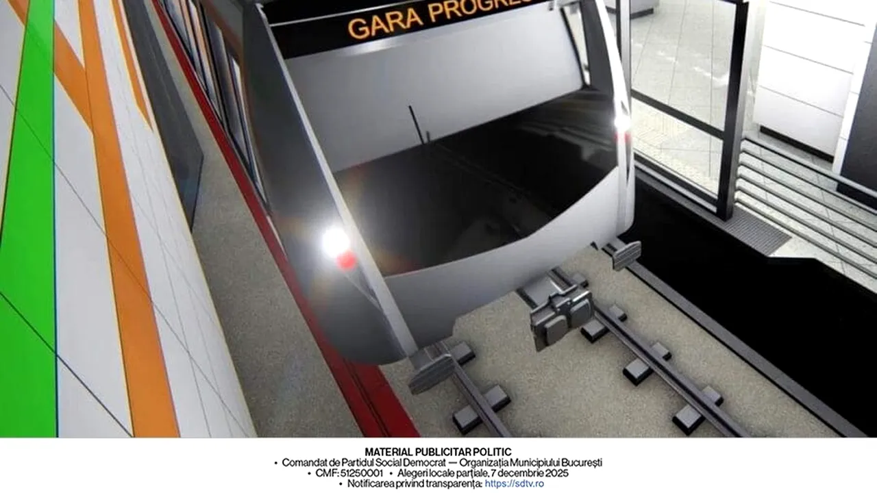 Daniel Băluţă signed the contract for the extension of the M4 subway line