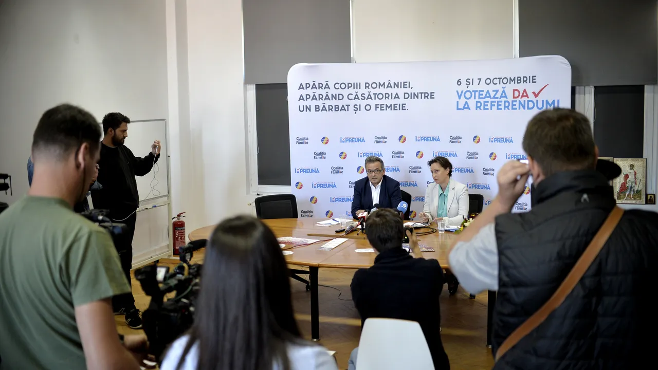 Iniţiatorul redefinirii familiei a recunoscut EŞECUL REFERENDUMULUI cu mult timp înainte de închiderea urnelor. Coaliţia pentru Familie dă vina pe PSD şi alte partide pentru situaţie