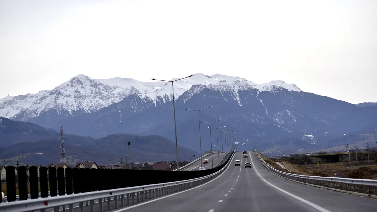 Autostrada Braşovului va fi conectată mai întâi de Sibiu, şi apoi de Capitală. Ce a declarat ministrul Transporturilor