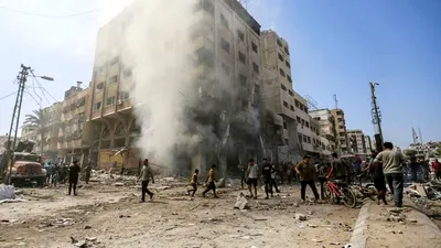 EXTERNE Atac aerian asupra unui spital din Fâșia Gaza. Operațiunea a vizat un comandant Hamas care pregătea atacuri teroriste, susține IDF