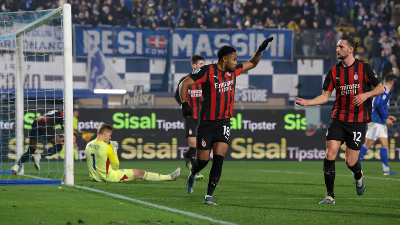 AC Milan nu lasă echipa lui Chivu, Inter, să se desprindă în Serie A. Victorie clară la Bologna