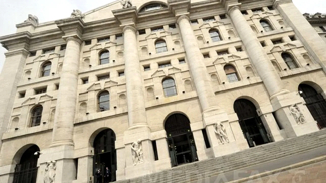 Bursele europene au deschis miercuri în scădere, în urma discuţiilor dintre Merkel şi Sarkozy