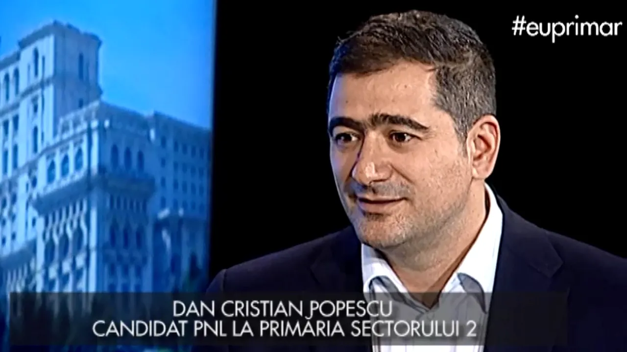 Dan Cristian Popescu s-ar putea retrage din cursa pentru şefia PNL Sector 2 