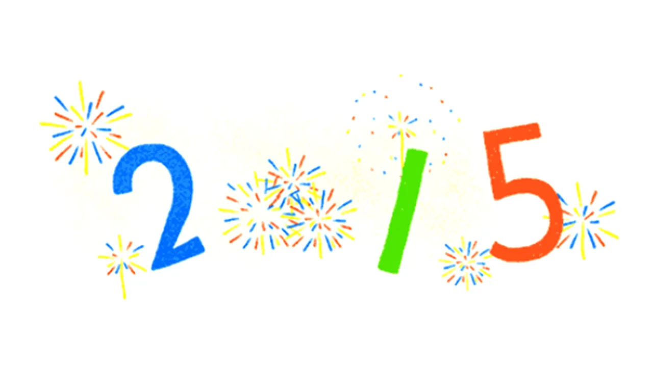 Google sărbătoreşte Anul Nou, printr-un logo special