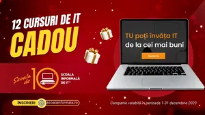 Şcoala informală de IT sărbătoreşte 10 ani cu 100 de ore de cursuri gratuite