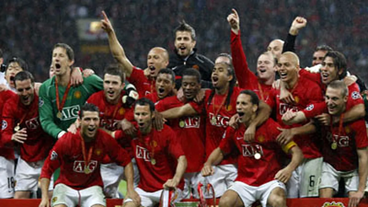 Manchester United a câştigat Liga Campionilor (Video ProTv)