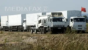 Toate camioanele ruse trimise în Ucraina au REVENIT în Rusia. Merkel propune armistiţiu bilateral în Ucraina. Îndemnul Rusiei către NATO